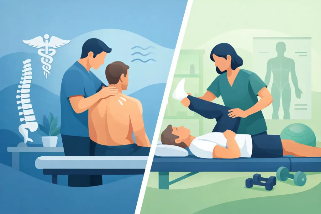 Chiropractic Versus Physical Therapy