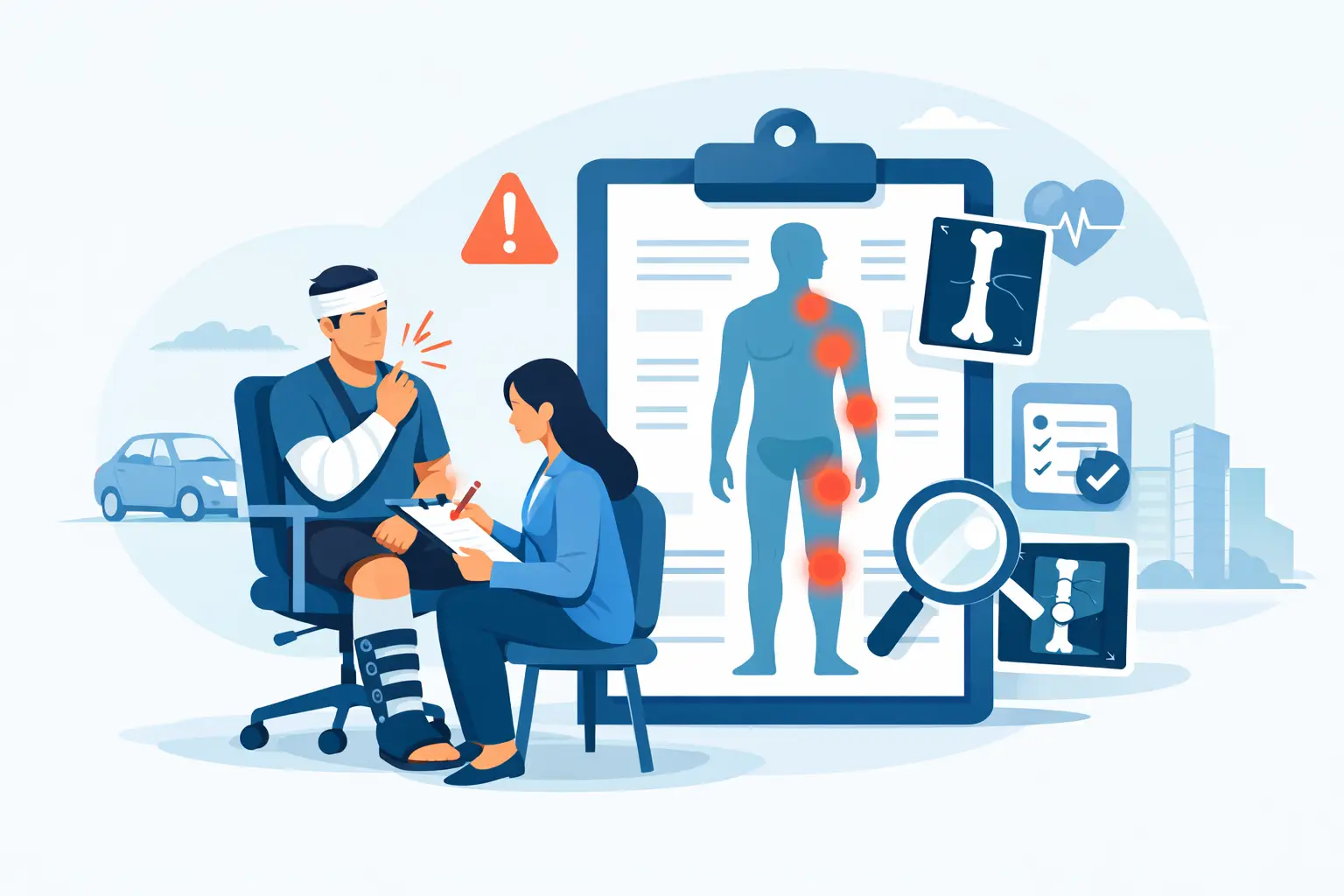 Post Accident Pain Documentation Made Clear